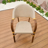 Patio Vault French Bistro Outdoor Armchair